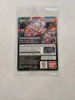 One Piece Monkey D. Luffy US Voyage College Basketball Promo Card SEALED - Image 3