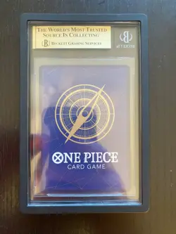 2025 One Piece Promo ST01-012 Monkey D Luffy 3rd Anniversary Winner BGS 10 - Image 2