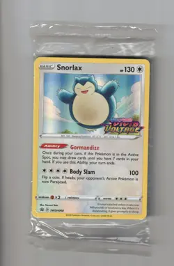 Snorlax - (Prerelease) Promo SWSH: Sword & Shield Promo Cards SWSH068 Sealed - Image 1