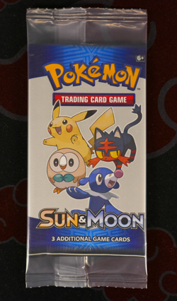 10x SEALED Pokemon (2017) GENERAL MILLS Sun and Moon MINI PACK 3-Card Cereal Box - Image 3