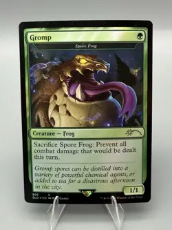 Magic The Gathering: Gromp - Spore Frog - FOIL - Secret Lair Drop - Image 1