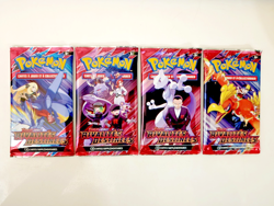 ARTSET 4 BOOSTER DE 10 CARTES POKEMON RIVALITES DESTINEES EV10 FR NEUF SCELLES - Image 1