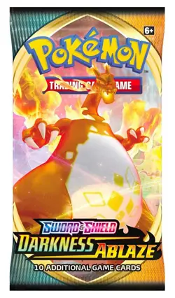Pokemon Sword and Shield Darkness Ablaze busta 10 carte (EN) - Image 1