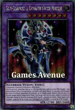 Yu-Gi-Oh ! Gilti-Gearfried le Chevalier d'Acier Magique MP24-FR016 VF/QUARTER - Image 1