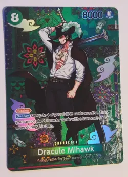 Dracule Mihawk OP12-030 SP One Piece The Azure Sea’s Seven OP14 English - Image 1