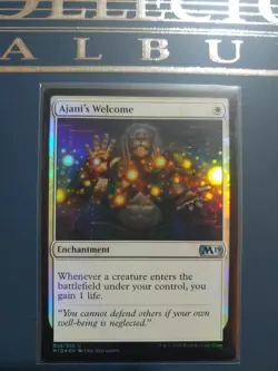Ajani's Welcome Core Set 2019 Foil - Image 1