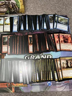 MTG THEROS Set THS Complete Uncommon Common x4 With FAT PACK BOX Playsets - Image 3