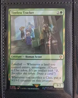 Tireless Tracker - Surge Foil - MTG - Final Fantasy - Magic the Gathering - Image 1