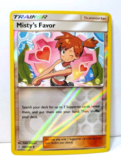 POKEMON MISTY'S FAVOR 202/236 REVERSE HOLO TRAINER UNIFIED MINDS NM NEAR MINT - Image 1