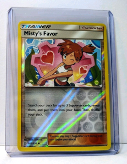 POKEMON MISTY'S FAVOR 202/236 REVERSE HOLO TRAINER UNIFIED MINDS NM NEAR MINT - Image 5