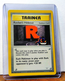 POKEMON ROCKET'S HIDEOUT 63/64 TRAINER NEO REVELATION LP GENGAR - Image 5