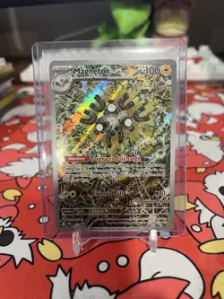 Magneton 159 Pokemon Center Stamped Surging Sparks Black Star Promo NM - Image 1