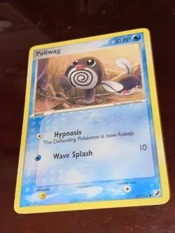 Poliwag 67/115 - EX Unseen Forces - Pokemon Card TCG TRADING REGULAR FINISH - Image 1