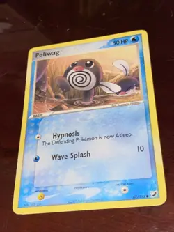 Poliwag 67/115 - EX Unseen Forces - Pokemon Card TCG TRADING REGULAR FINISH - Image 2