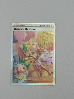 Pokemon TCG Temporal Forces Bianca's Devotion Holo 209/162 - Image 1