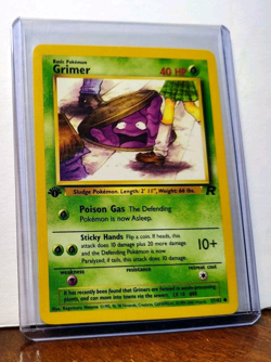 POKEMON GRIMER 57/82 1ST EDITION TEAM ROCKET LP-NM - Image 5