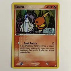 Pokemon TCG Torchic 66/100 Reverse Holo Stamped Crystal Guardians NM Single! - Image 1