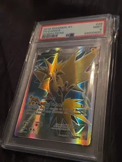 2016 Pokemon XY Generations #29 Full Art Zapdos Holo Set PSA 9 Mint - Image 3