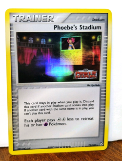 POKEMON PHOEBE'S STADIUM 79/108 REVERSE HOLO STAMPED POWER KEEPERS LP - Image 1