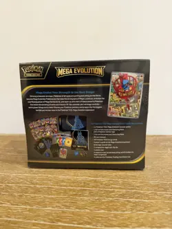 Pokemon Center Mega Evolutions Lucario Elite Trainer Box ETB New Sealed. - Image 2