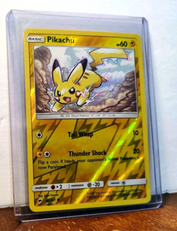 POKEMON PIKACHU 40/147 REVERSE HOLO BURNING SHADOWS LP - Image 5