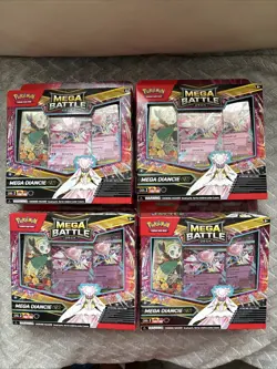 x4 Pokemon TCG Mega Diancie Ex Battle Deck | Brand New & Sealed - Image 1