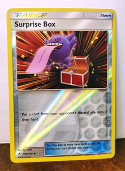 POKEMON SURPRISE BOX 187/214 REVERSE HOLO UNBROKEN BONDS GENGAR LP - Image 1