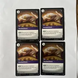 Riftbound: Origins STACKED DECK Uncommon #183/298 x4 (one card is holo) - Image 1