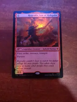 MTG: Rograkh, Son of Rohgahh FOIL, NM Secret Lair Drop Legendary Creature Card!! - Image 2