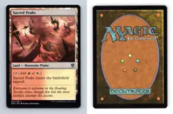 Sacred Peaks #254/281 MTG Dominaria United 2022 Land TCG Card - Image 1