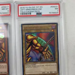 Yu-Gi-Oh TCG Exodia The Forbidden One PSA 7-8 YGLD 1st Editon 5 Card Lot Set - Image 4
