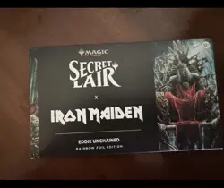 FOIL Iron Maiden Eddie Unchained Secret Lair Magic the Gathering MTG SET New SLD - Image 1