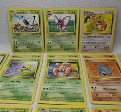 45 Vintage WOTC Pokemon Jungle Card Lot Rare/Uncommon/Common NM-LP - Image 4