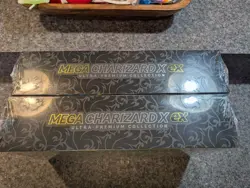 Pokemon Mega Charizard X ex Ultra Premium Collection Box Sealed New 2 Boxes UPC - Image 2