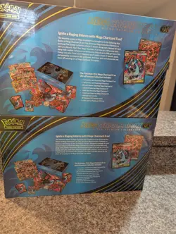 Pokemon Mega Charizard X ex Ultra Premium Collection Box Sealed New 2 Boxes UPC - Image 5