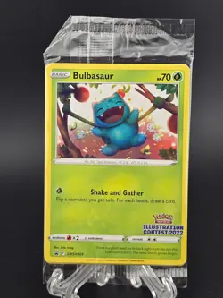 Pokemon TCG 2022 Illustration Contest Bulbasaur Arcanine Greninja English Sealed - Image 1