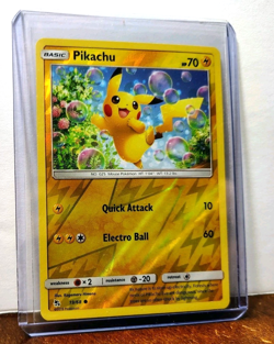 POKEMON PIKACHU 19/68 REVERSE HOLO HIDDEN FATES LP-NM - Image 5