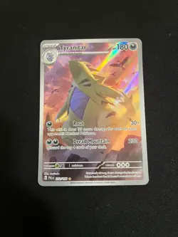 Pokemon Tyranitar Scarlet & Violet Paldea Evolved 222/193 LP - Image 1