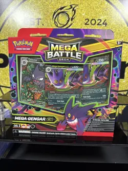 ✅SEALED SHIPS NOW IN HAND✅Pokemon Mega Battle Deck Mega Gengar ex PHANTASMAL - Image 1