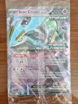 JUMBO Iron Crown ex 081/162 Temporal Forces Exclusive Promo Pokemon Card * New - Image 2
