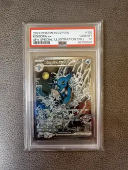 2024 POKEMON SVP SPECIAL ILL COLL EN - BLACK STAR PROMO KINGDRA EX #131 - PSA 10 - Image 1