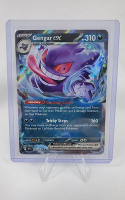 Gengar EX 104/162 Temporal Forces Ultra Rare Pokemon 2024 - Image 3