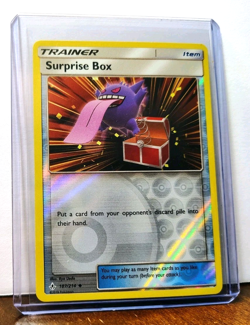 POKEMON SURPRISE BOX 187/214 REVERSE HOLO UNBROKEN BONDS GENGAR LP-NM - Image 5