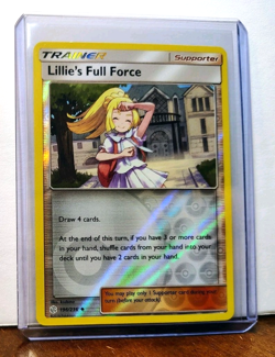 POKEMON LILLIE'S FULL FORCE 196/236 REVERSE HOLO COSMIC ECLIPSE NM NEAR MINT - Image 5