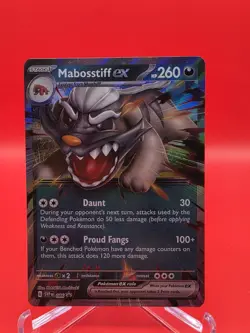 Mabosstiff Ex SVP 086 - Black Star Promo 🔥 Pokemon TCG - Image 1