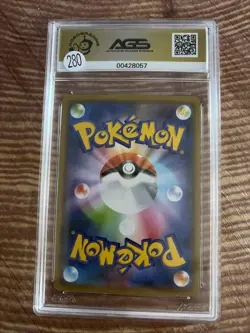 Pokemon Gengar Holo 2021 SWSH JP Jet Black Spirit #027/070 AGS 10 - Image 2