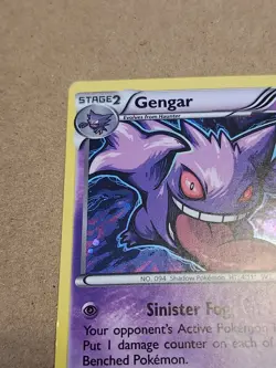 Gengar 60/162 Cosmos Holo Promo XY Breakthrough Lightly Played LP - Image 4