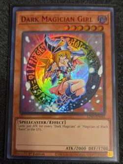Yugioh Dark Magician Girl LDS3-EN082 Red Ultra Rare 1st Edition NM - Image 1