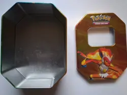 2007 Pokemon Trading Card Game Infernape Lv.X collector's Tin Only - Image 2