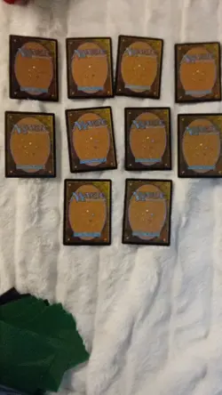 Magic: The Gathering Wizards 10 English Standard Card Lot - Image 2